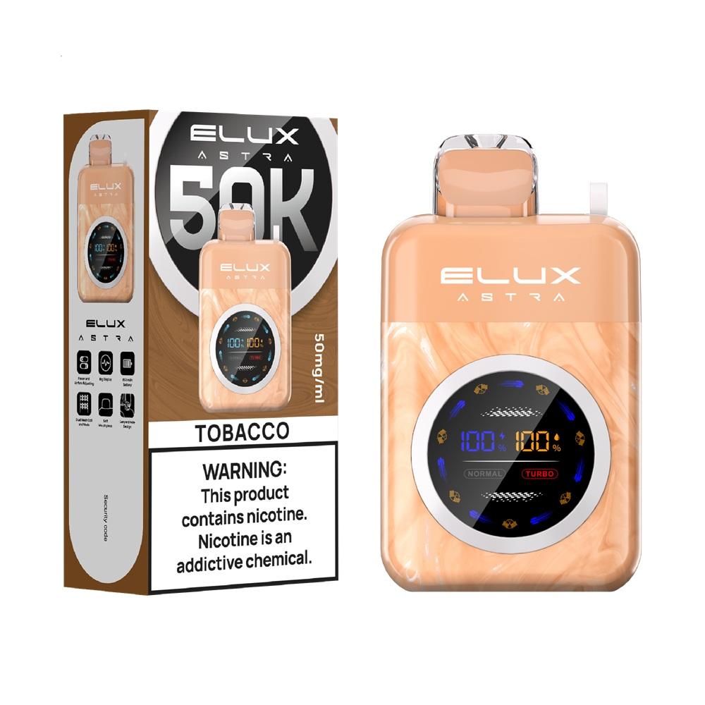 Elux Astra 50,000 Puffs 5pk / Made In China